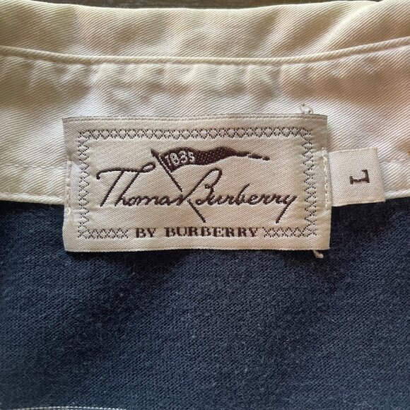 Thomas Burberry Rugby Striped Polo - Picture 4 of 5